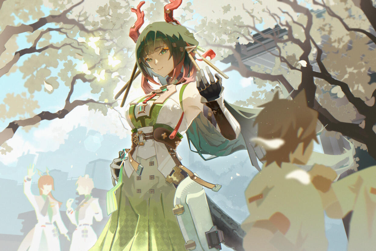 pear blossoms