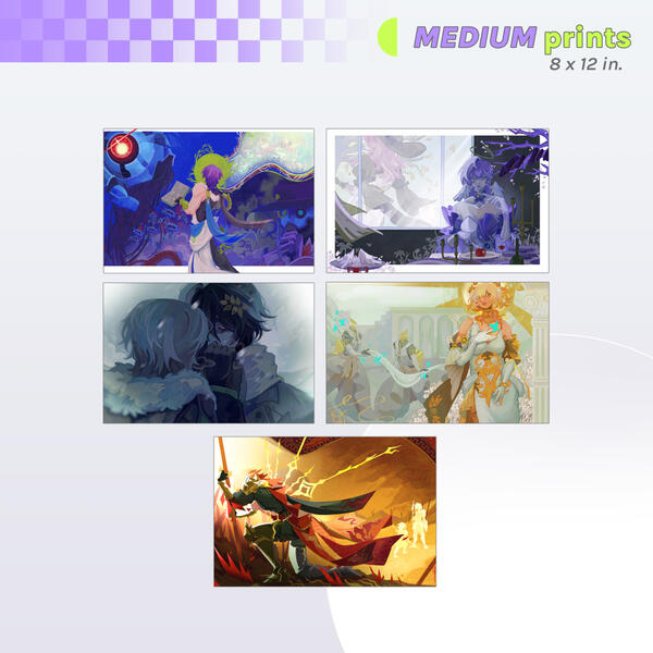 medium prints